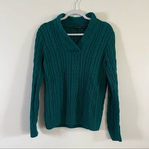 Jeanie Pierre | Touquoise Sweater | EUC | L